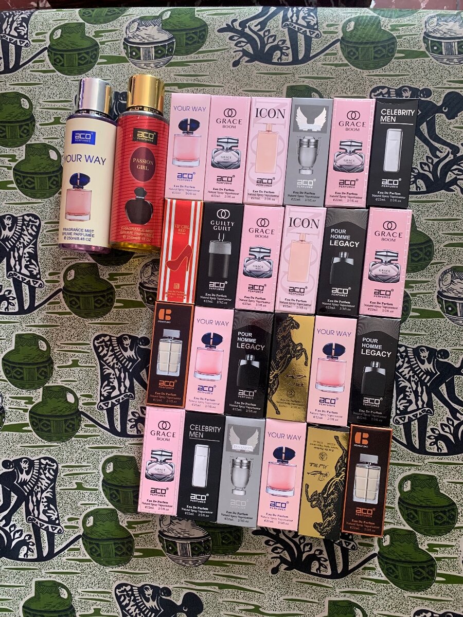 Parfums de poche et brumes