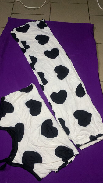 Pyjama cœur confortable