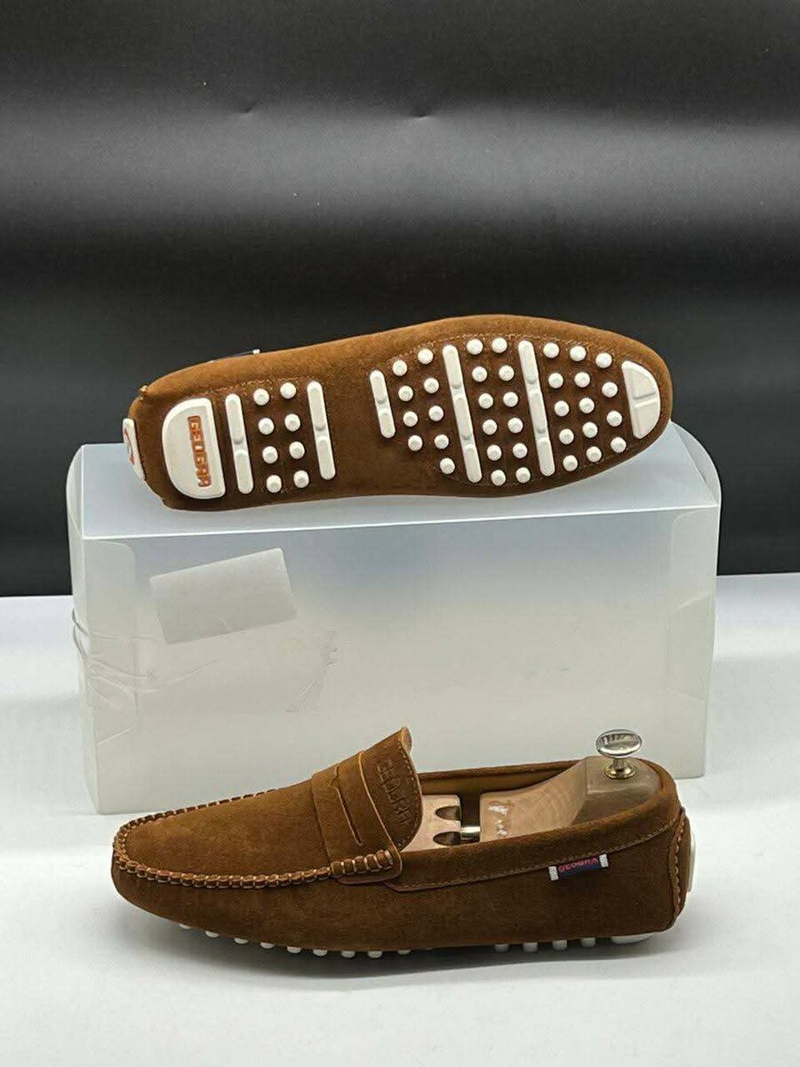 Mocassins en daim pour hommes