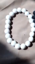 Beautiful white bracelet