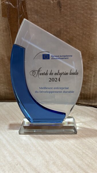 Trophée en plexiglass