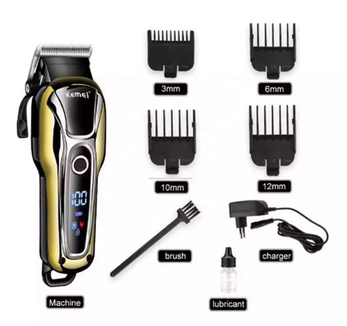 Tondeuse Kemei Professionnelle