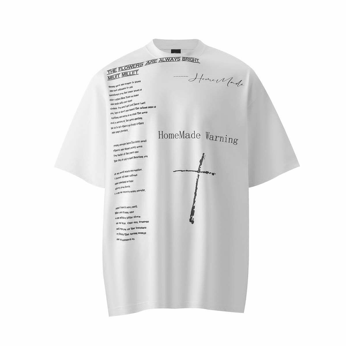 T-shirt streetwear graphique