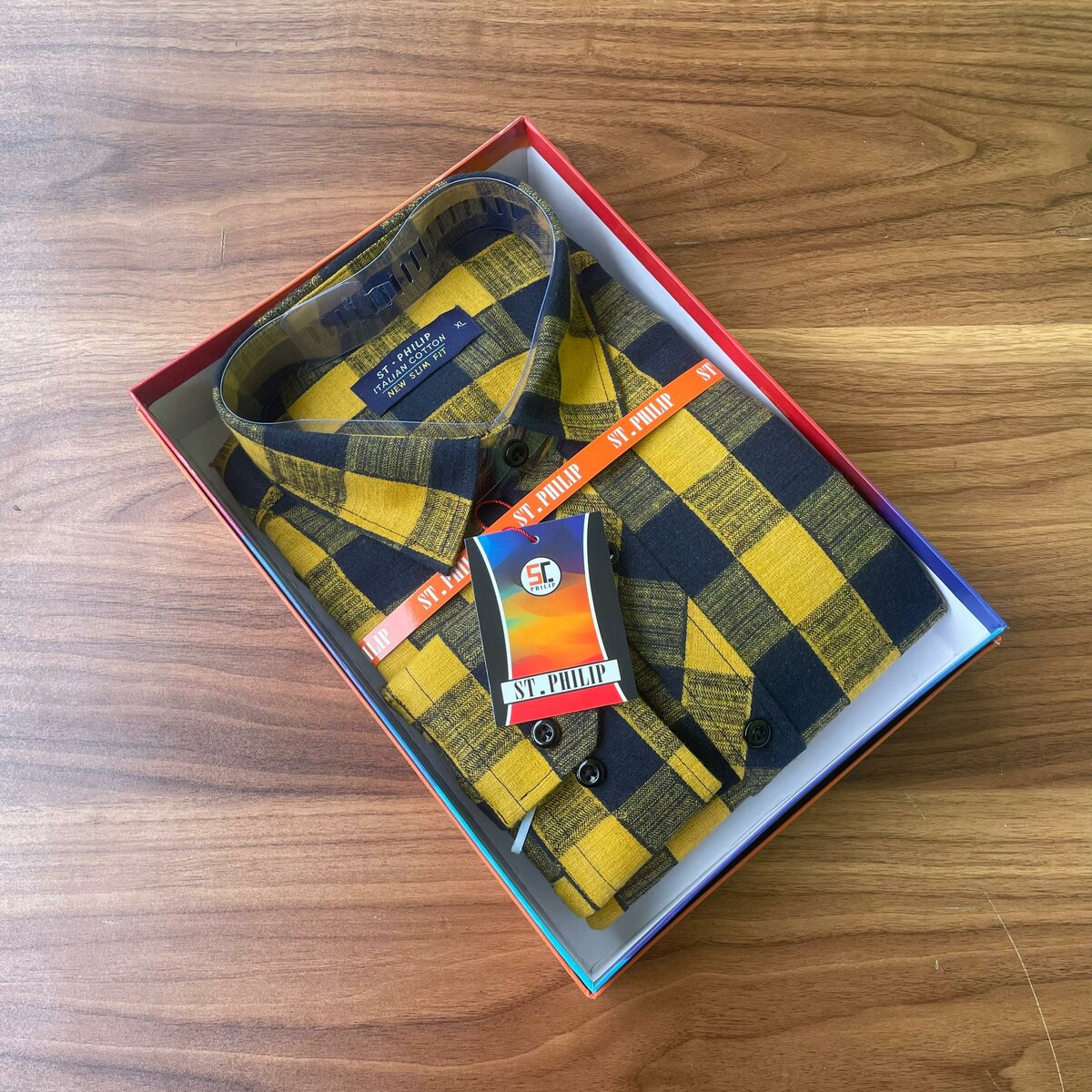 ST.PHILIP CHECK LONG SLEEVES SHIRT