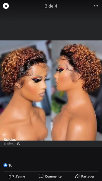 Perruque naturel