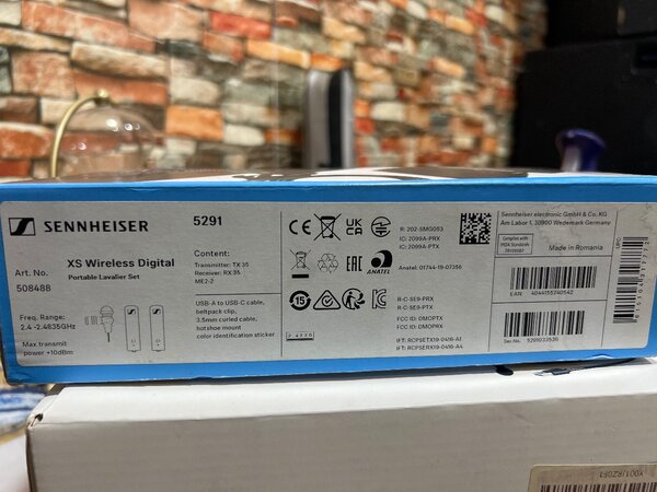 Sennheiser Lavallière Numérique Sans Fil