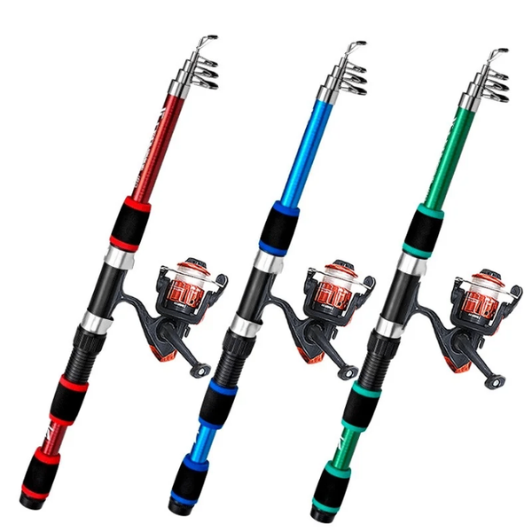 Canne à pêche télescopique