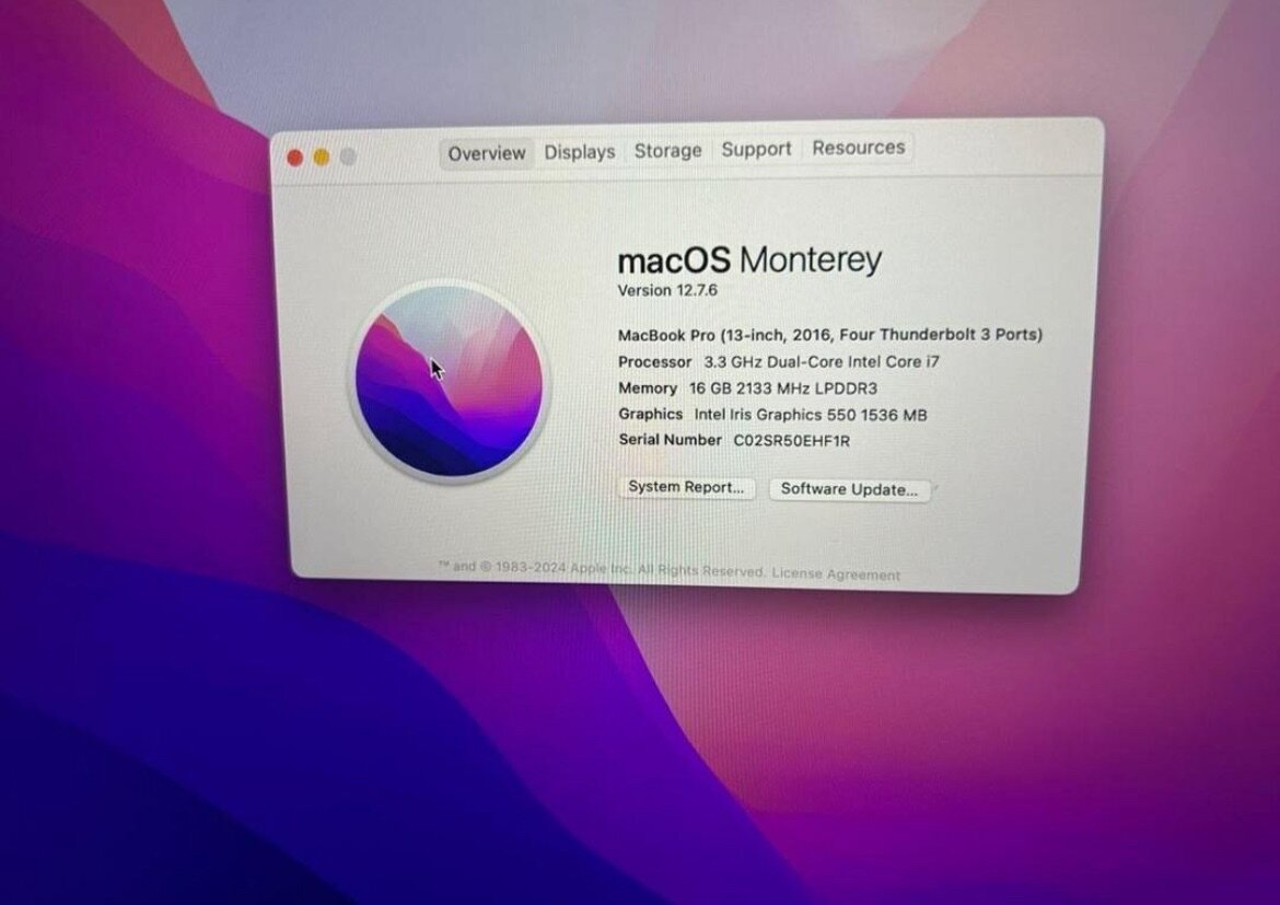 MacBook Pro 2016 + Touch Bar