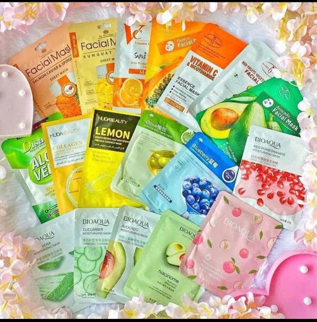 Masque Visage Orange