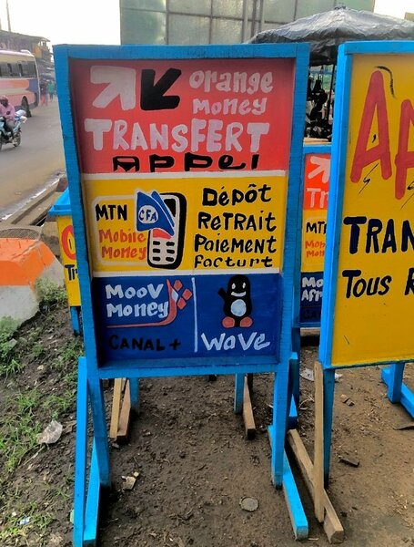 Pancarte téléphonique