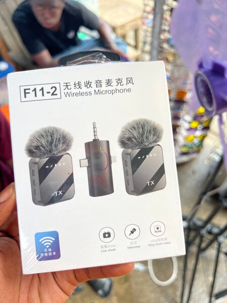Microphone sans fil F11-2
