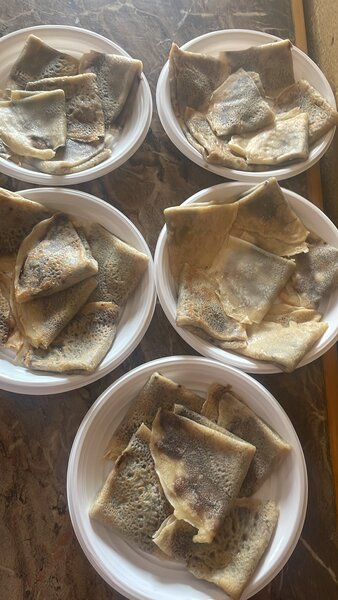 Crêpes Généreuses au Chocolat