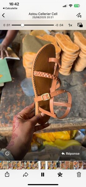 Sandales d'été tendance femme