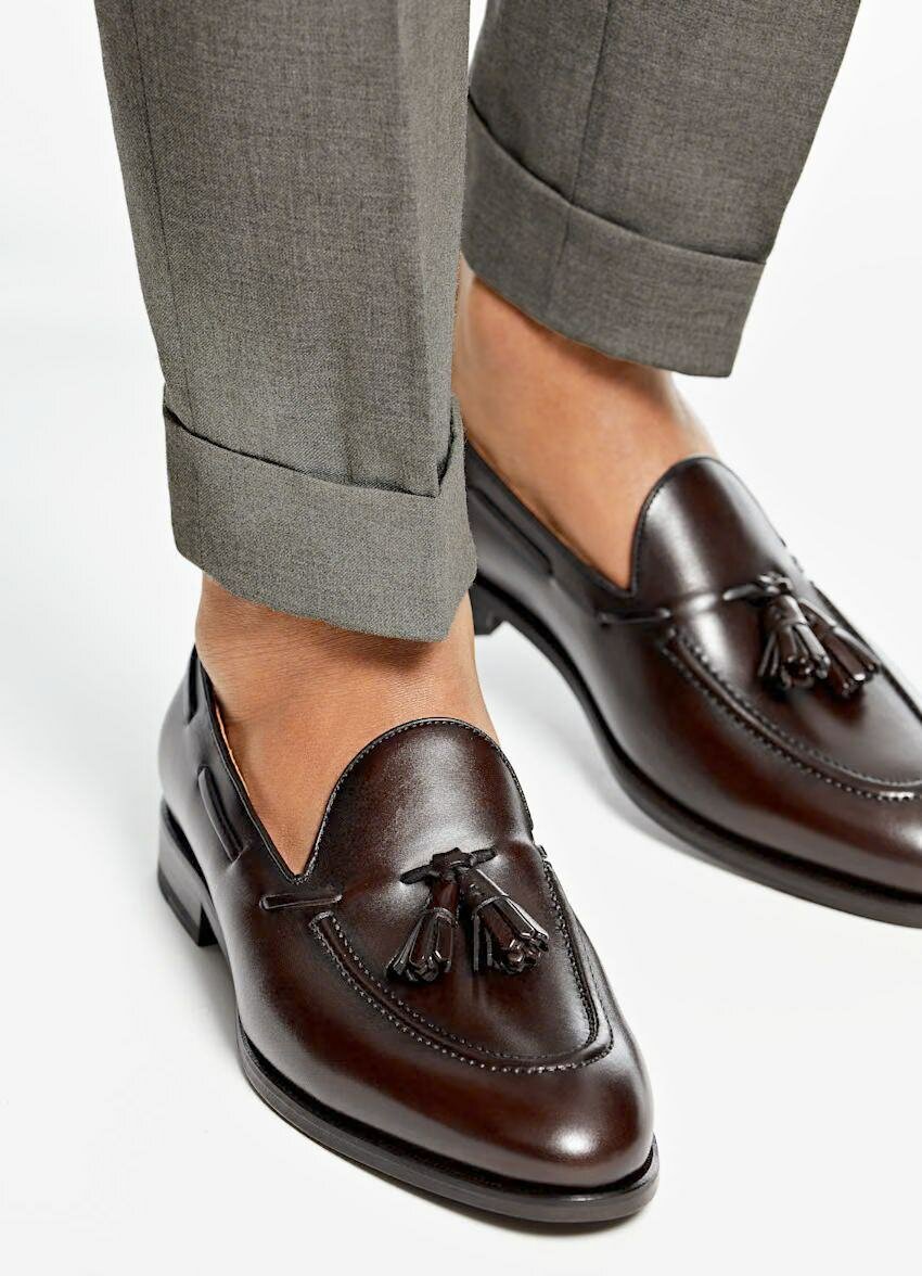 Mocassins en cuir élégants