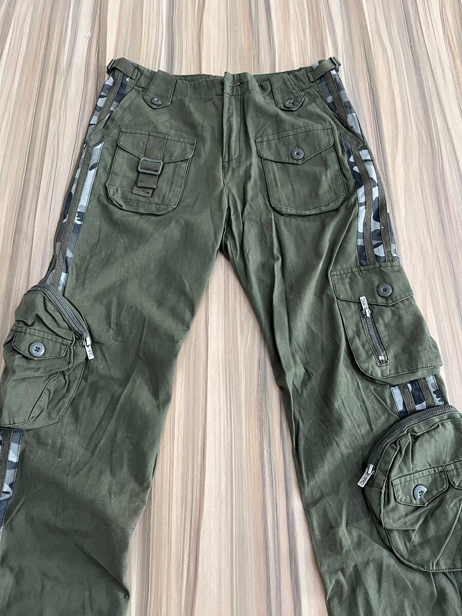 Army Green Cargo Pants