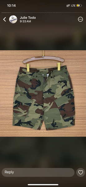 Camo shorts