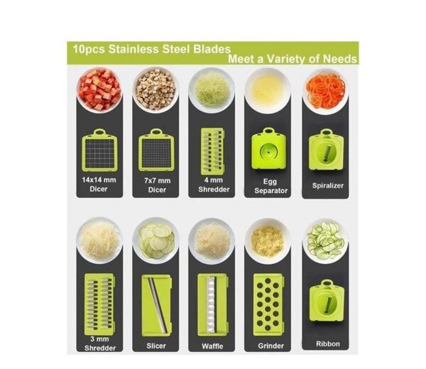 Découpe légumes multifonctions