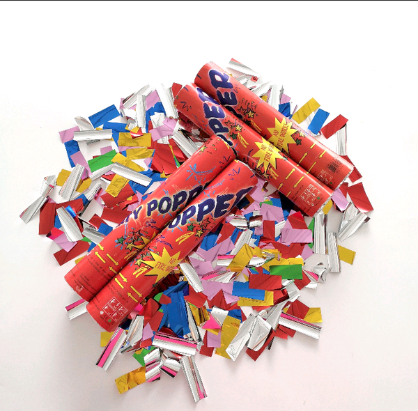 Canon à Confettis Coloré 20cm