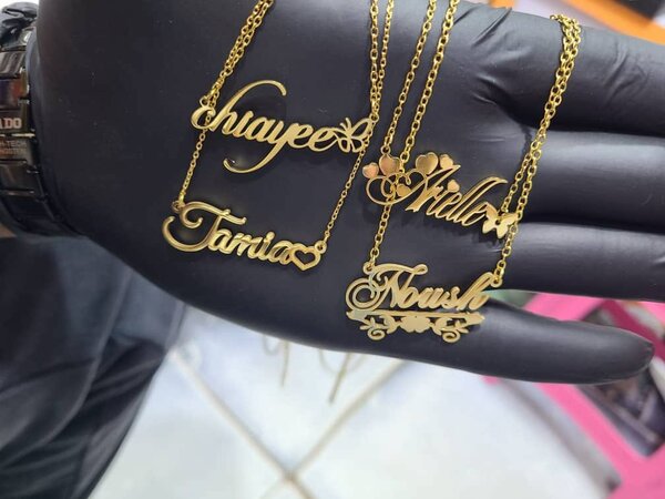 Collier Personnalisé or