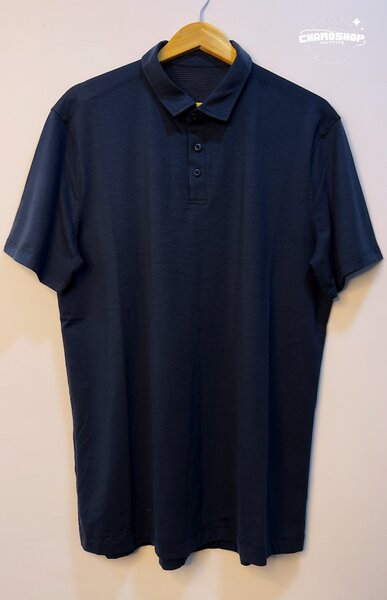 Polo Homme Classique Bleu
