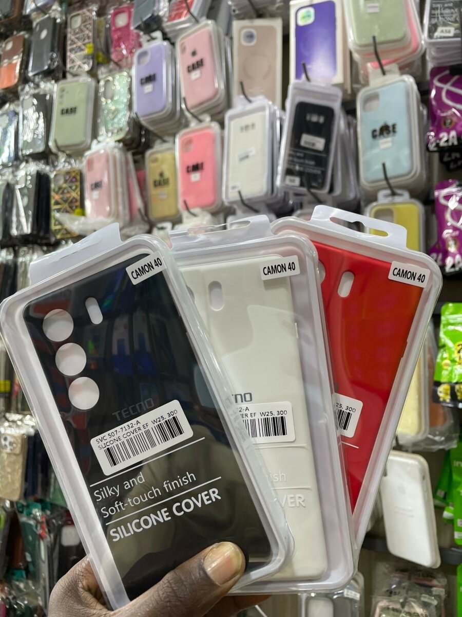 Coque en silicone pour camon40