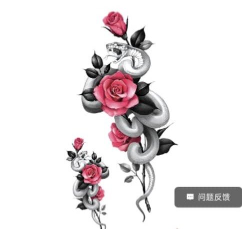 Temporary tattoo stickers