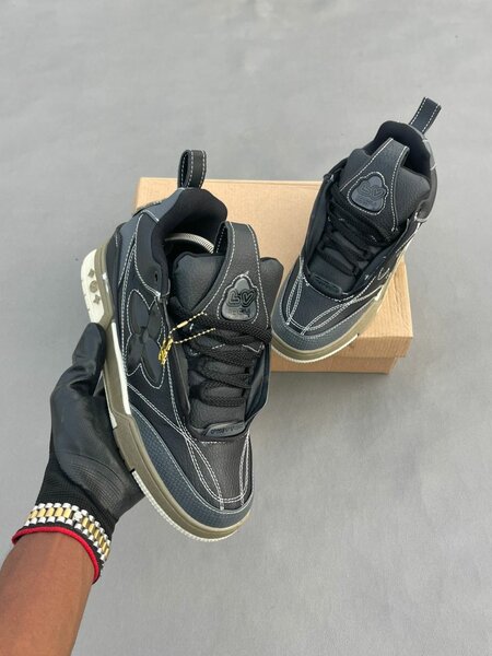 Baskets noires tendances homme