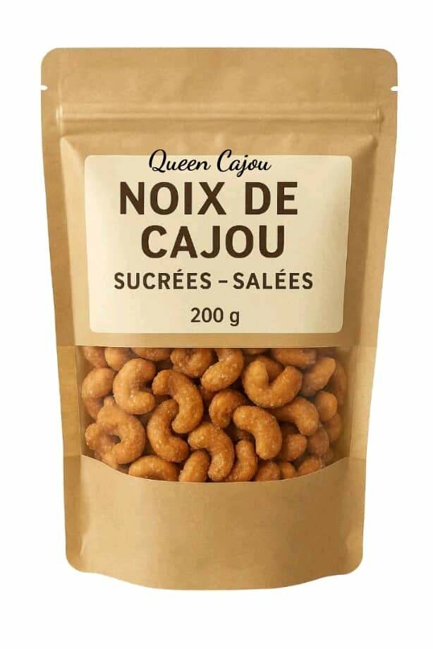 Noix de Cajou Sucrées-Salées