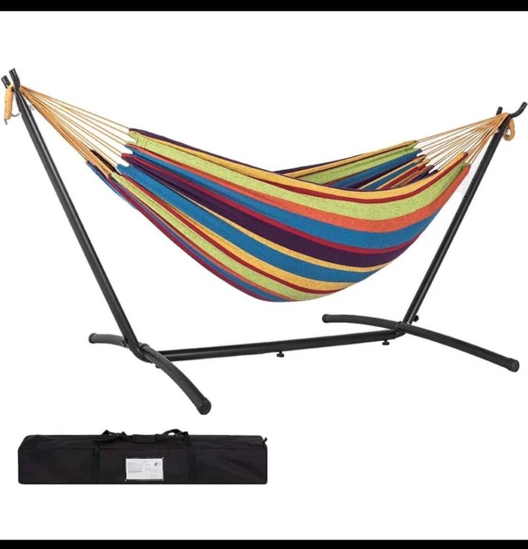 Hamac portable avec support