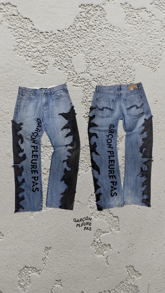 Jeans Baggy« GarçonPleurePas »