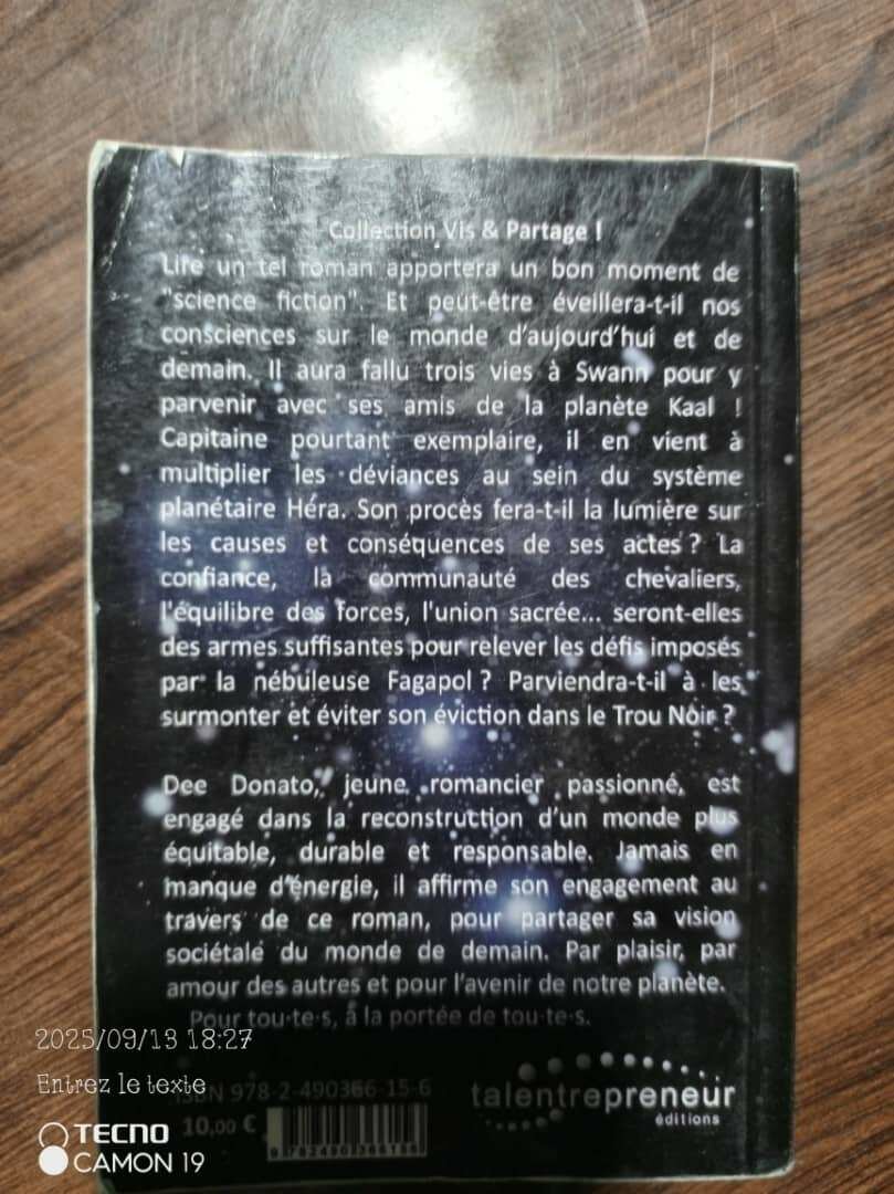 Troisième Vie - Roman SF