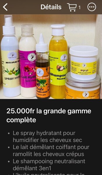 Gamme adulte soins cheveux