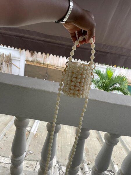 Sac en perles élégant