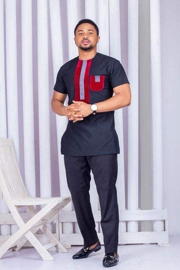 Boubou Africain pour Hommes Élégant