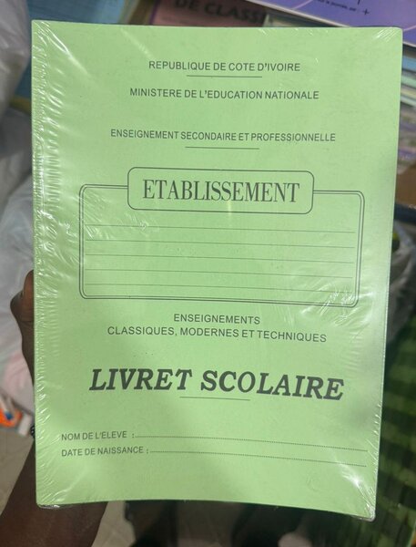 Livret Scolaire Ivoirien