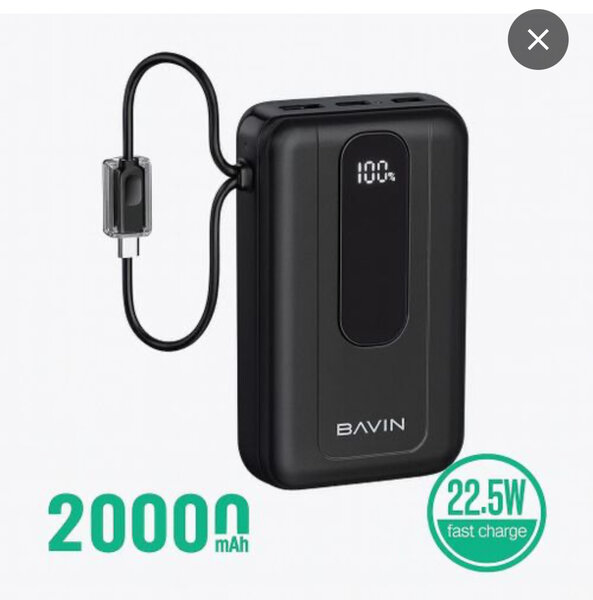 Power Bank 20000mAh USB-C