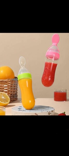 Silicone Spoon Feeder for kid's 1pcs
