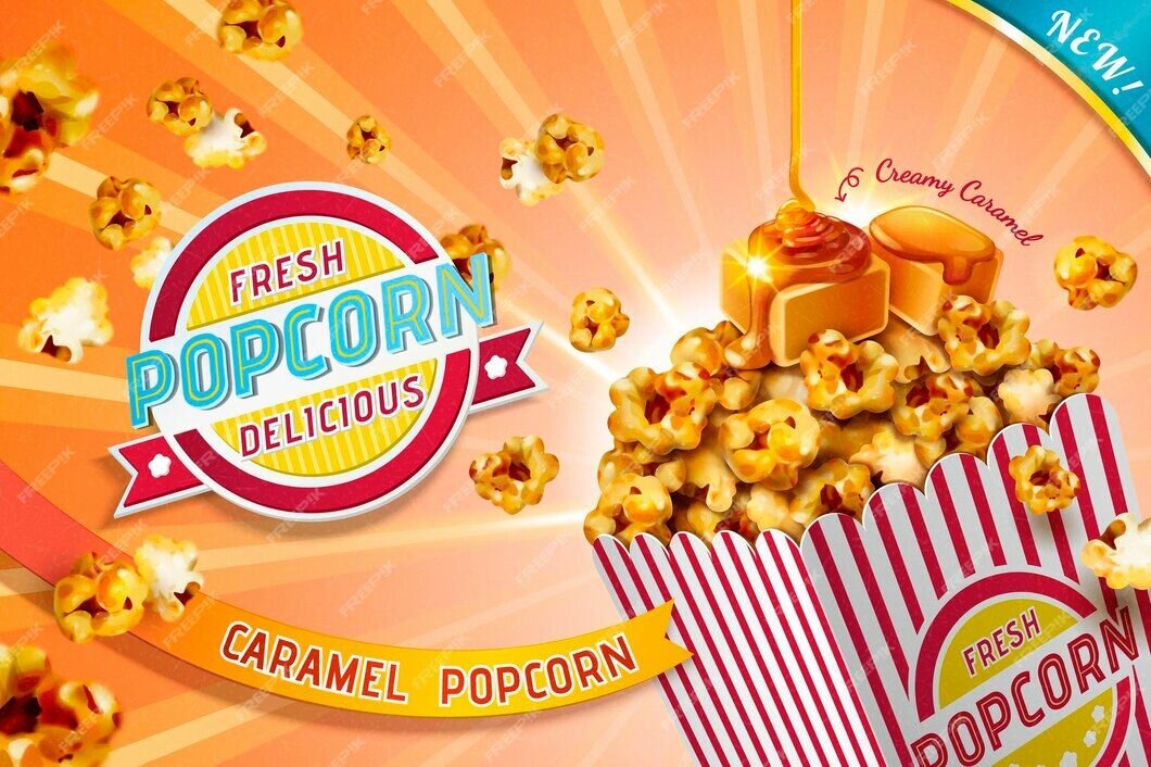 Popcorn Caramel Delicieux