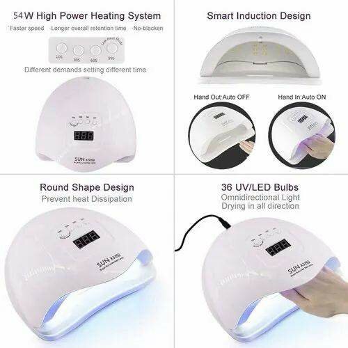 Lampe UV Vernis Semi-Permanent 54W