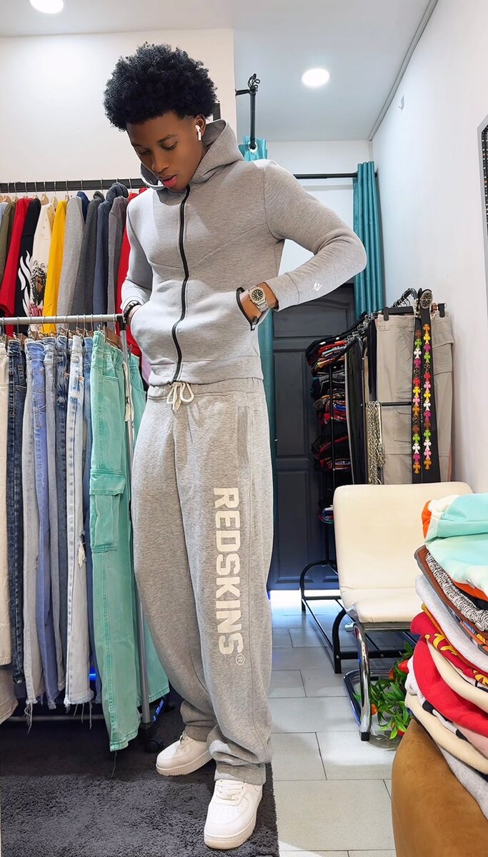 Survêtement Homme Gris Confortable