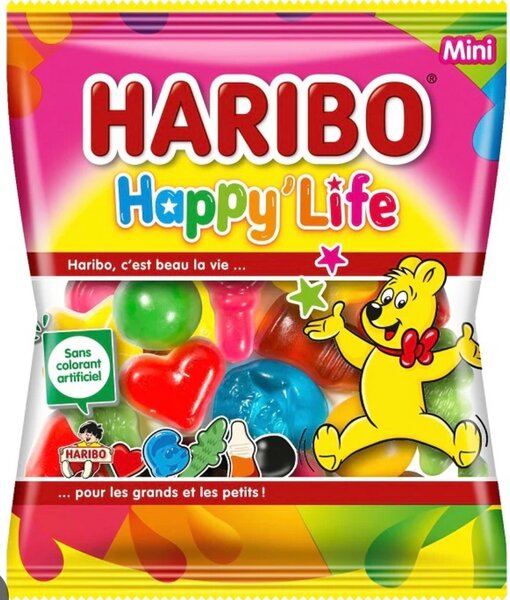 Bonbons Haribo Happy Life