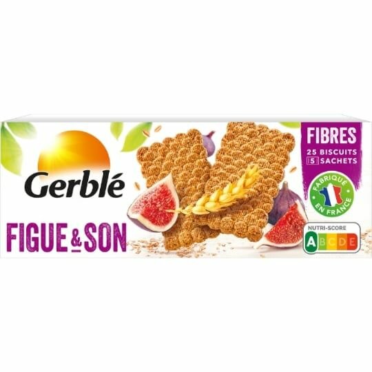 Biscuits Gerblé figue et son