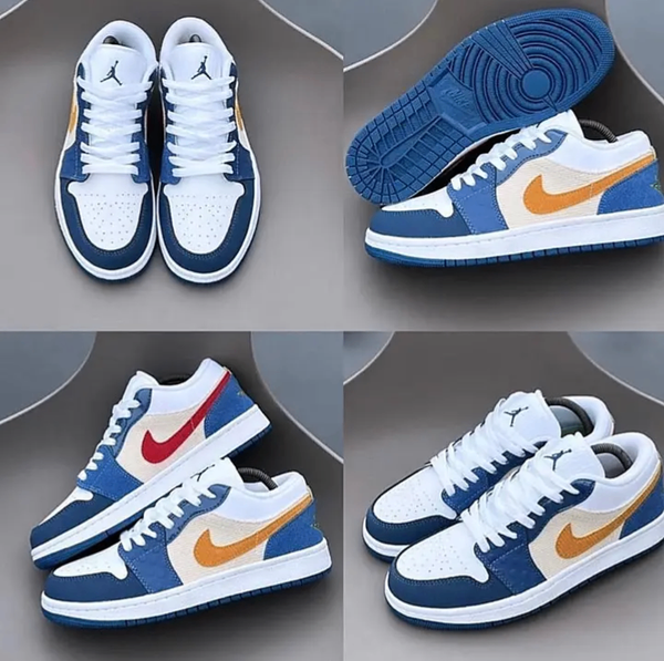 Baskets Air Jordan basses colorées