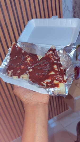 Crêpes sucrées au chocolat