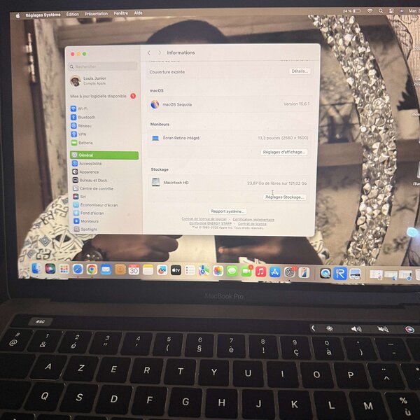 MacBook Pro 13 pouces 512Go