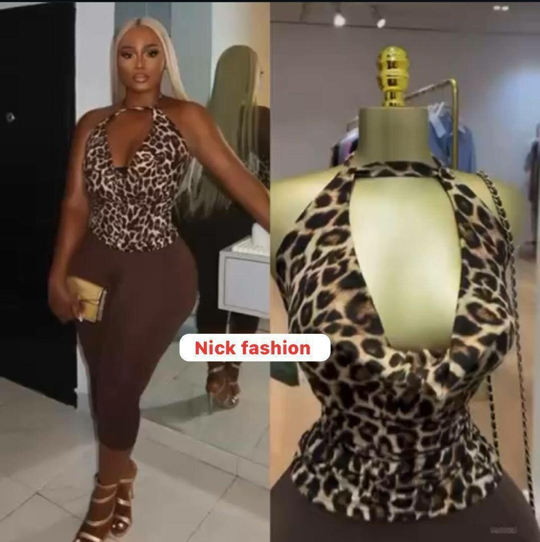 Body léopard femmes