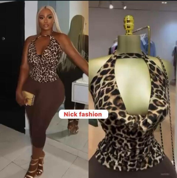 Body léopard femmes