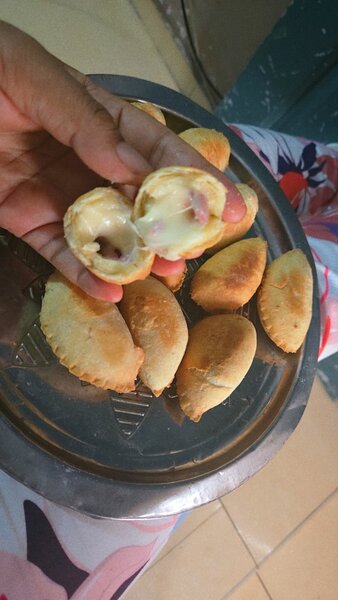 Chaussons Fromage et Jambon