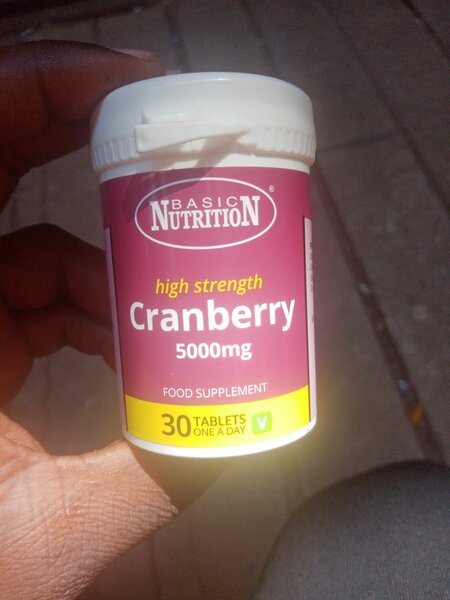 Cranberry tablets