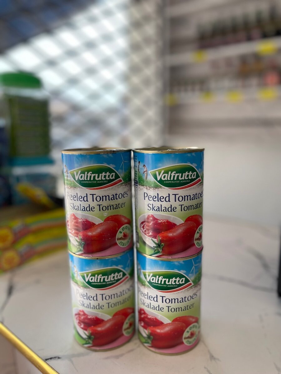 VALFRUTTA  CHOPPED/PEEL TOMATOES 400g